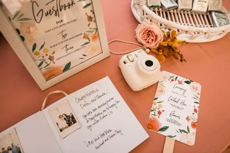 wedding guest book